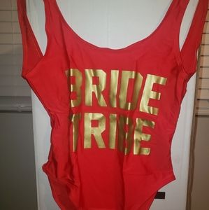 Red Bride Tribe one piece